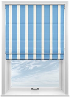 The British Stripe Co. Henry, Brighton No.1 - Roman Blind